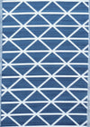 GEOMETRIC DICE NAVY 120 x 180