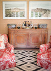 DIAMOND IKAT BLACK MEDIUM