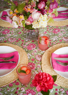  TABLECLOTH HONEY BUNCH GREEN