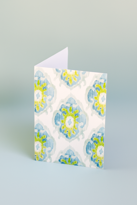 CARDS SET OF 4 IKATS