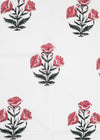 CURTAIN ROSY PETALS