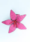 NAPKIN RING FLORAL RED & PINK