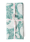PILLOWCASE PAISLEY AQUA