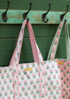 TOTE BAG PETAL GROVE - India Ink Home Decor