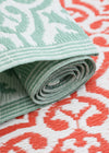 FLORAL AQUA SMALL - India Ink Home Decor