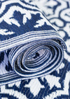 FLORAL NAVY SMALL - India Ink Home Decor