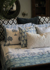 KANTHA HARVEST PALM - India Ink Home Decor