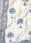KANTHA HARVEST PALM - India Ink Home Decor
