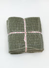 VELVET PILLOWCASE DUSTY SAGE SET - India Ink Home Decor
