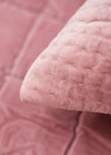 VELVET PILLOWCASE DUSTY PINK SET - India Ink Home Decor