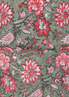 PILLOWCASE FLORAL PASTEL - India Ink Home Decor