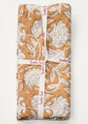 PILLOWCASE CORNFLOWER MUSTARD - India Ink Home Decor