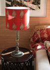 TERRACOTTA PAISLEY DRUM M - India Ink Home Decor
