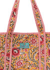 TOTE SAFFRON MEADOW - India Ink Home Decor