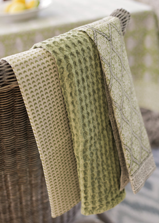 TEA TOWEL GREEN