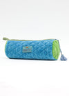 PENCIL POUCH TEAL POP