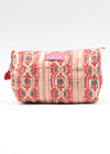 TOILETRY BAG SUNSET STRIPE
