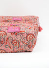 TOILETRY BAG SUNSET PAISLEY