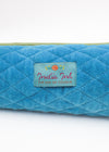 PENCIL POUCH TEAL POP