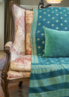 KANTHA VINTAGE INDIAN ROSE - India Ink Home Decor