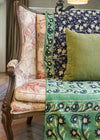 KANTHA VINTAGE INDIAN ROSE - India Ink Home Decor