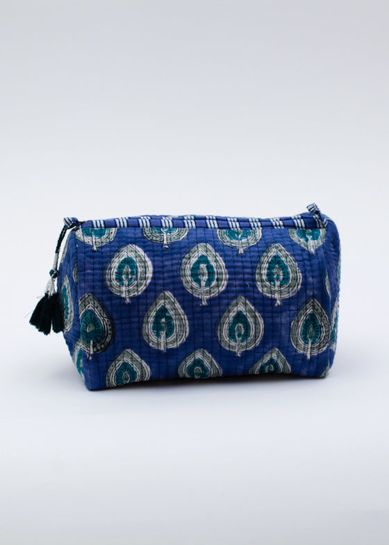 TOILETRY BAG INDIGO DEWDROP