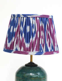  GATHERED LUXURY IKAT MULBERRY T/D M - India Ink Home Decor