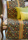 KANTHA VINTAGE INDIAN LOTUS