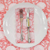 SCALLOPED NAPKIN WALLFLOWER PINK