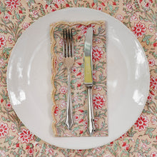  SCALLOPED NAPKIN MONET’S GARDEN