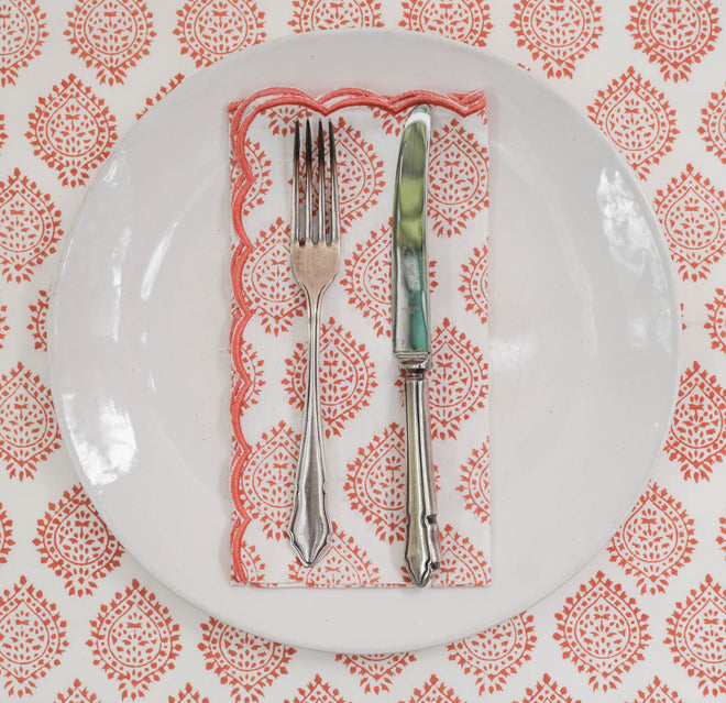 Indian Linen Napkins | Shop Our Napkin Collection | India Ink Cape Town