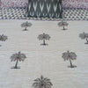 QUILTS GREY PALM - India Ink Home Decor