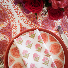  NAPKIN MARIGOLD BUD PINK