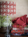 FLORAL LOTUS BRICK DRUM L