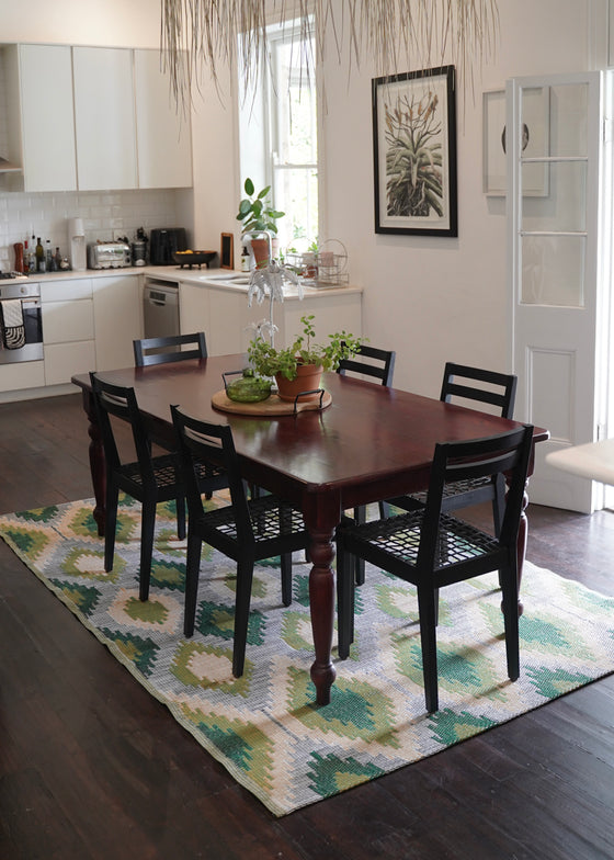 GREEN IKAT LARGE