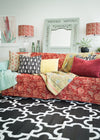 BLACK MOROCCAN LARGE