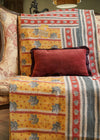 KANTHA VINTAGE AUTUMN BLOOM - India Ink Home Decor
