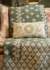 KANTHA VINTAGE JASMINE - India Ink Home Decor