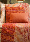 KANTHA VINTAGE SAFFRON - India Ink Home Decor