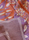 KANTHA VINTAGE SPRING PETAL - India Ink Home Decor