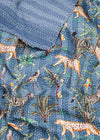 KANTHA SAFARI DENIM - India Ink Home Decor