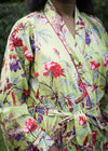 KIMONO BIRD OF PARADISE LIME