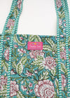 TOTE BAG LINA ROSE - India Ink Home Decor