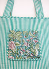 TOTE BAG LINA ROSE - India Ink Home Decor