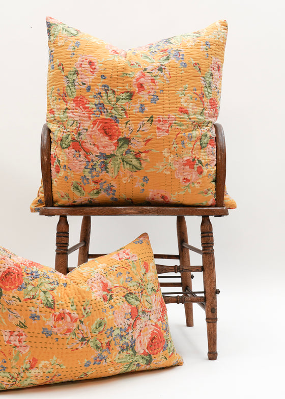 CUSHION PETERSHAM FLORAL