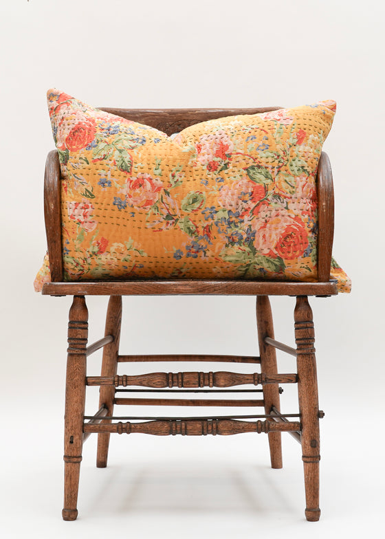 CUSHION PETERSHAM FLORAL