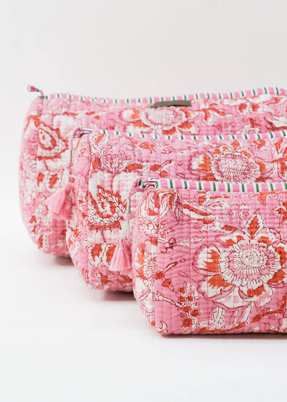TOILETRY BAG ROSE RAGA