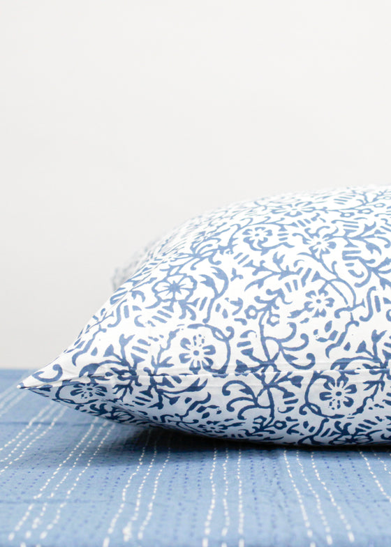 PILLOWCASE BRAMBLE BLUE