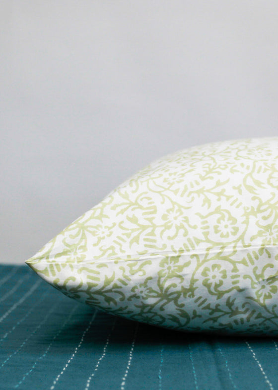 PILLOWCASE BRAMBLE CELERY
