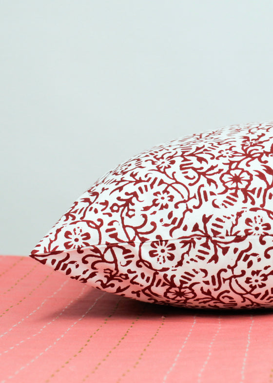 PILLOWCASE BRAMBLE RED